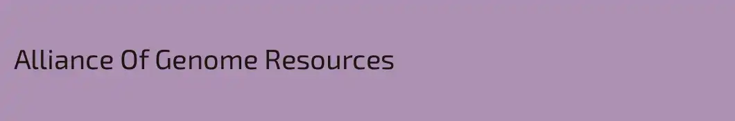 Alliance Of Genome Resources